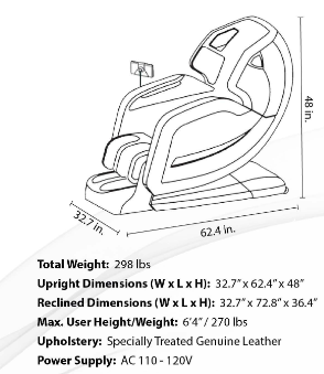 Tru Symphony 4D Massage Chair-Elevate Your Relaxation Experience to New Heights