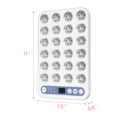 BioMol- Super Slim Portable Red Light Therapy Device with Stand