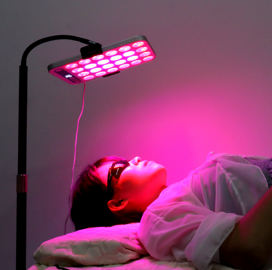 BioMol- Super Slim Portable Red Light Therapy Device with Stand