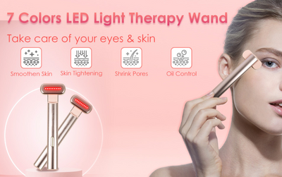 Biomol- BM WAND 7 in 1 Red Light Theraphy Device for Facial Care