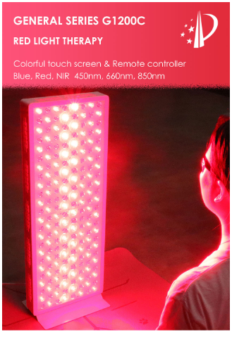 Biomol-Red Light Therapy Lamp with touch colour screen, Intelligent controller & remote controller BM C Series (Stand Sells Separately)