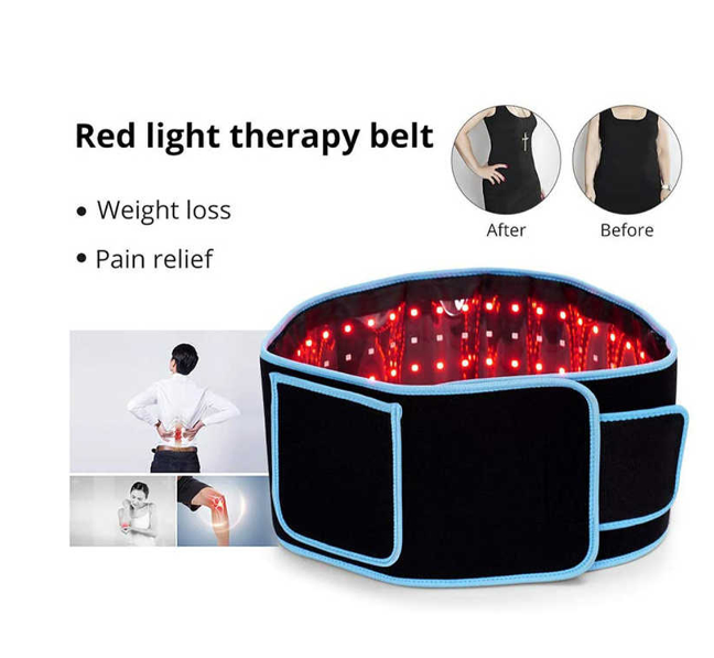 Biomol-Red Light Therapy Waist Belt for Weight Loss and Beauty with 1 year warranty