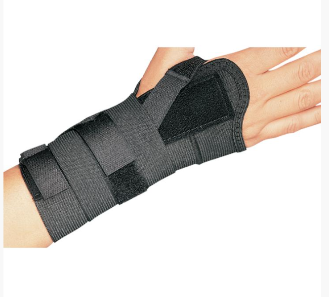 Enovis- BLACK ELASTIC WRIST BRACE, UNIVERSAL