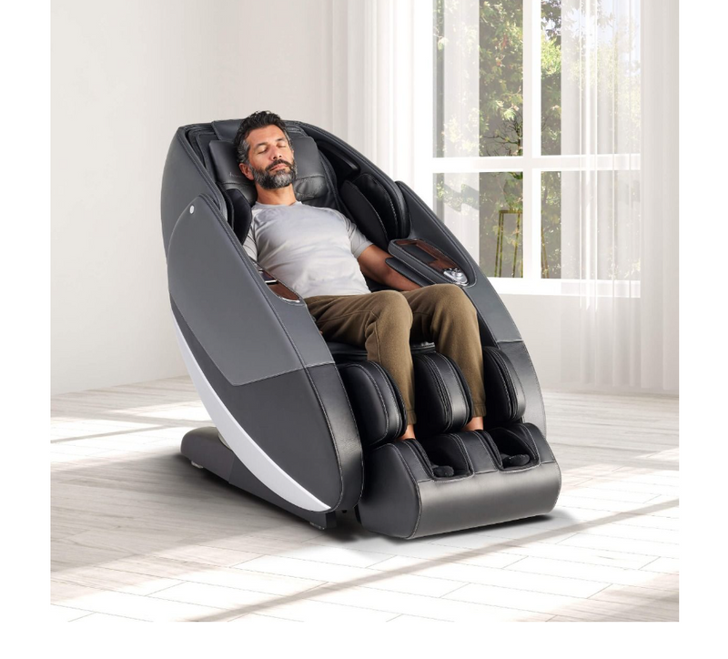 Human Touch - New *Novo Flex 3D and 4D Massage Chair (Grey & Brown)