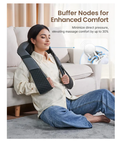 Renpho - Premium U-Neck 2 Neck & Shoulders Massager with kneading and heat