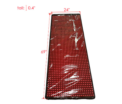 Biomol- Red Light Therapy Exercise Mat for Yoga with Controller