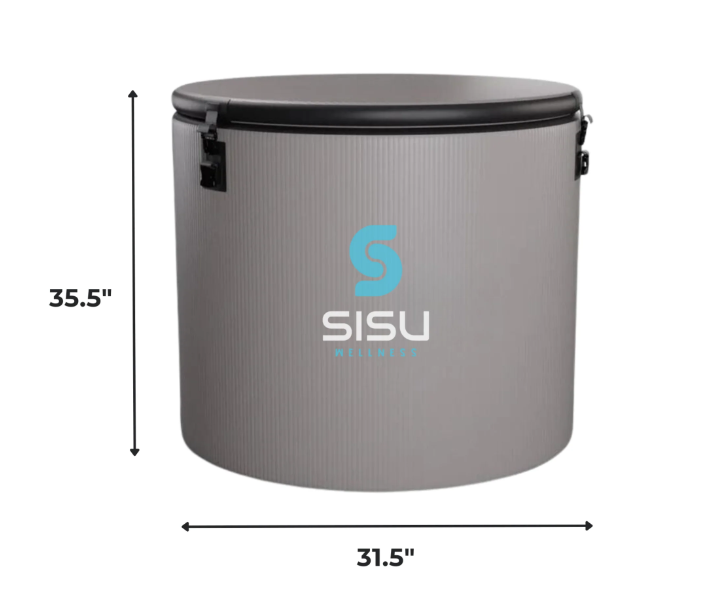 Pre-Order SISU - The KEMI Barrel "Lite" Cold Plunge in Gray