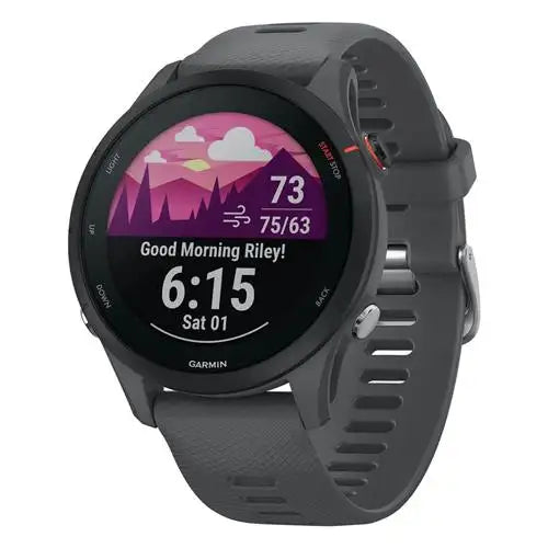 *Garmin Forerunner® 255, GPS Running Smartwatch, Advanced Insights, Long-Lasting Battery, 46 MM