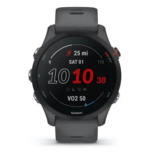 *Garmin Forerunner® 255, GPS Running Smartwatch, Advanced Insights, Long-Lasting Battery, 46 MM