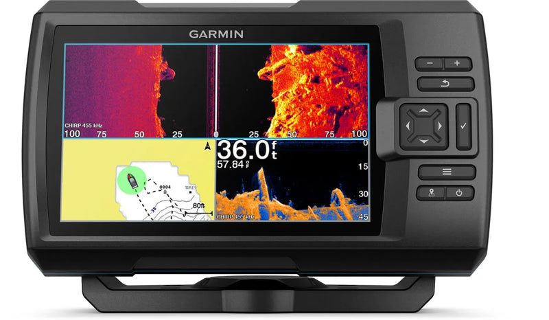 *Garmin Striker Vivid 7cv/9cv, Easy-to-Use Color Fishfinder with GT52HW-TM Transducer