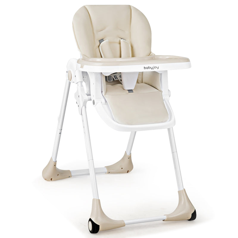 3-In-1 Convertible Baby High Chair for Toddlers-Beige