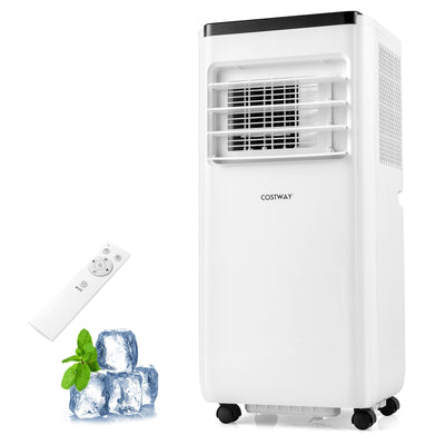 10000 BTU Portable Air Conditioner with Remote Control Cools up to 350 Sq.Ft