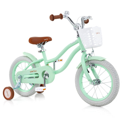 14 Inch Kids Bike with Adjustable Seat and Bell for Kids 3-8 Years Olds-14 inches