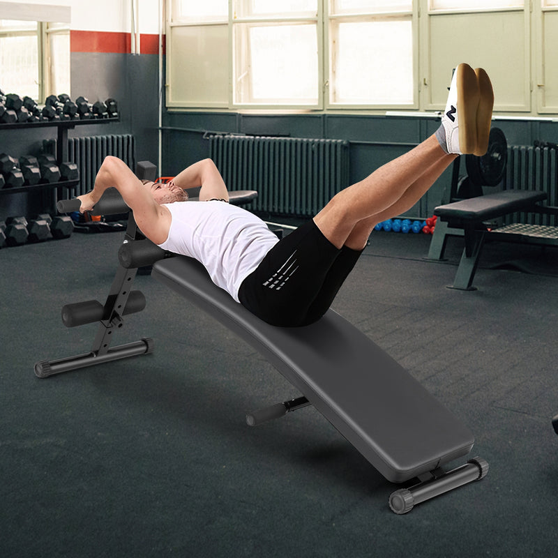 Adjustable Decline Sit Up Bench for Exercise for Home Gym