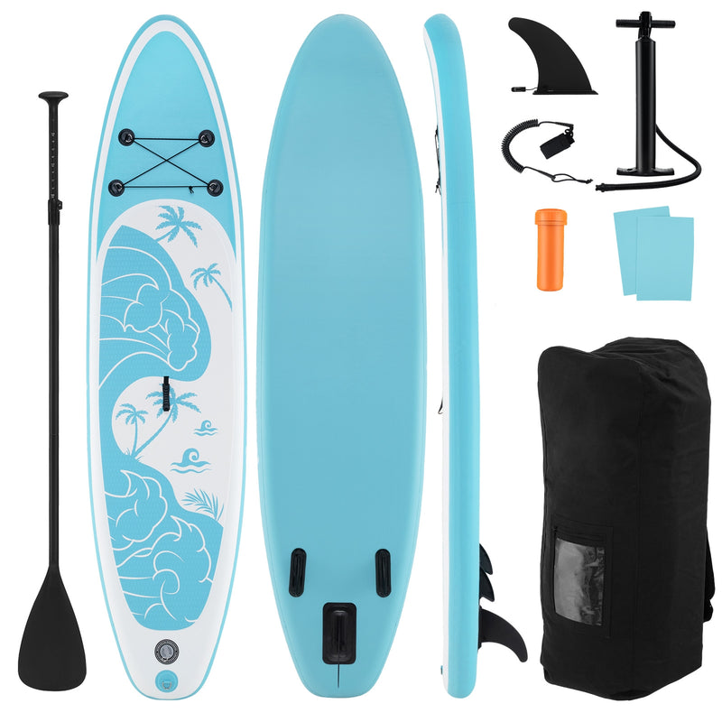 10/11 Feet Inflatable Stand Up Paddle Board with Premium SUP Accessories-S