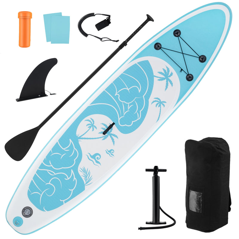 10/11 Feet Inflatable Stand Up Paddle Board with Premium SUP Accessories-S