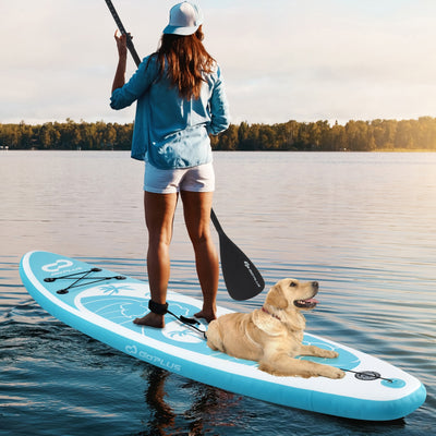 10/11 Feet Inflatable Stand Up Paddle Board with Premium SUP Accessories-L