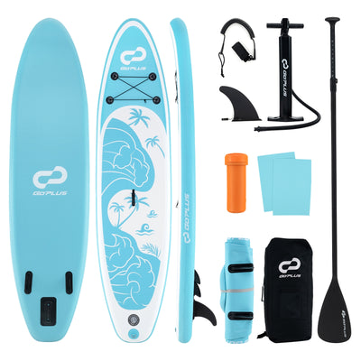 10/11 Feet Inflatable Stand Up Paddle Board with Premium SUP Accessories-L