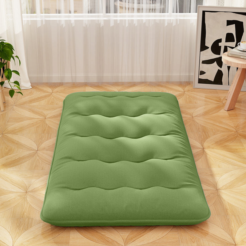 Floor Mattress with Washable Cover and Carry Bag-Twin Size