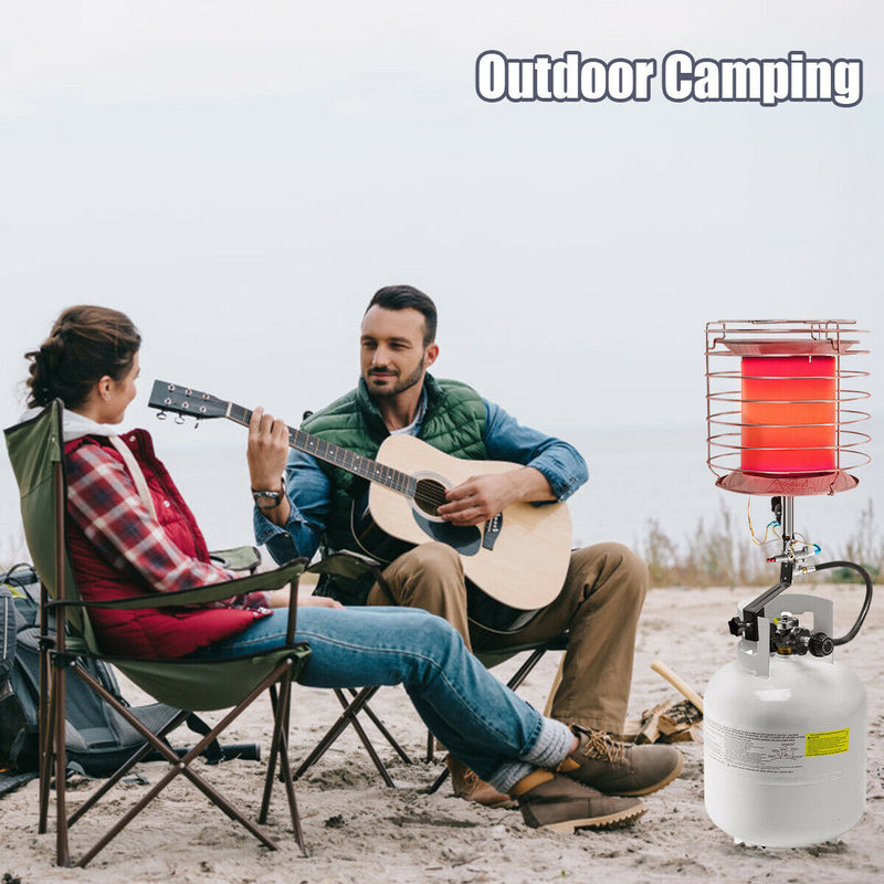 360 Degree Portable Outdoor Camping Tank Top Propane Heater