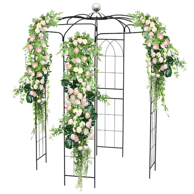 Birdcage Shape Gazebo for Climbing Plants and Wedding Ceremony Decoration