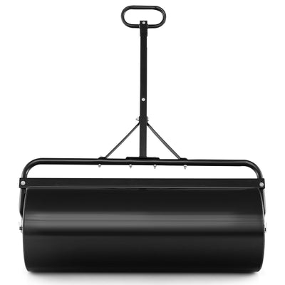 39 Inch Wide Push/Tow Lawn Roller-Black