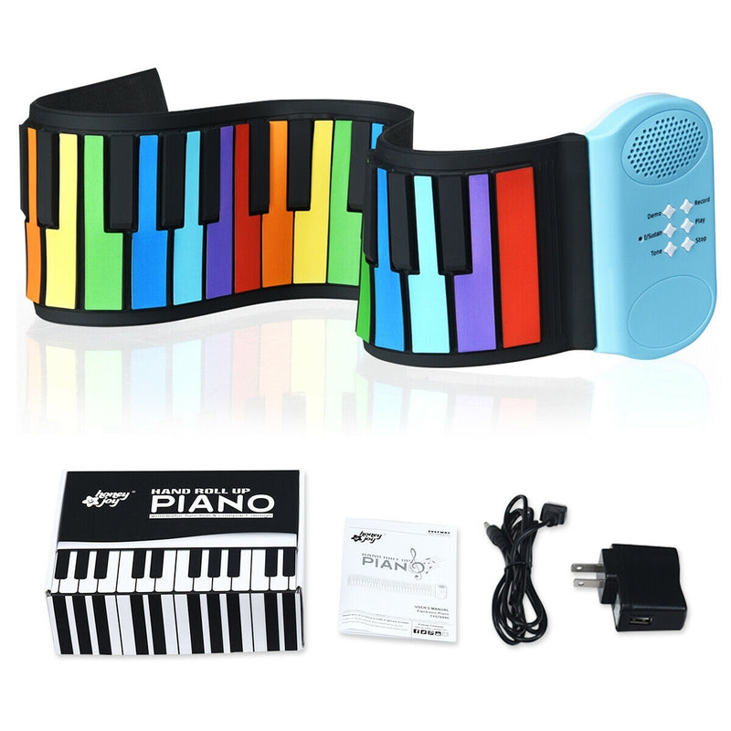 49-Key Roll-up Piano with Support Earphones