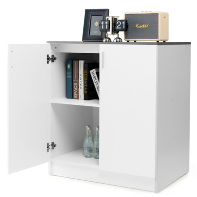 Storage Sideboard Cabinet with Doors and Shelves