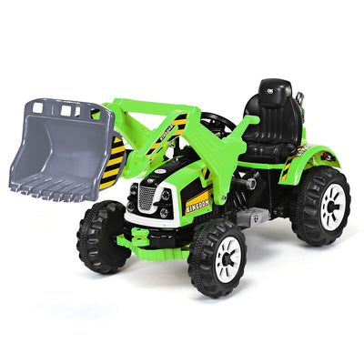 12 V Battery Powered Kids Ride on Dumper Truck-Green