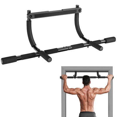 Multi-Grip Doorway Pull Up Bar with Foam Grips