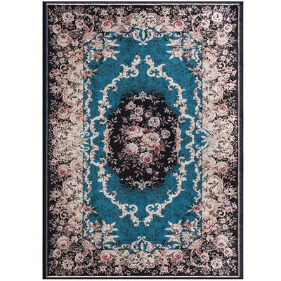 Area Rug with Non-Shedding Surface and Anti-slip Bottom-S