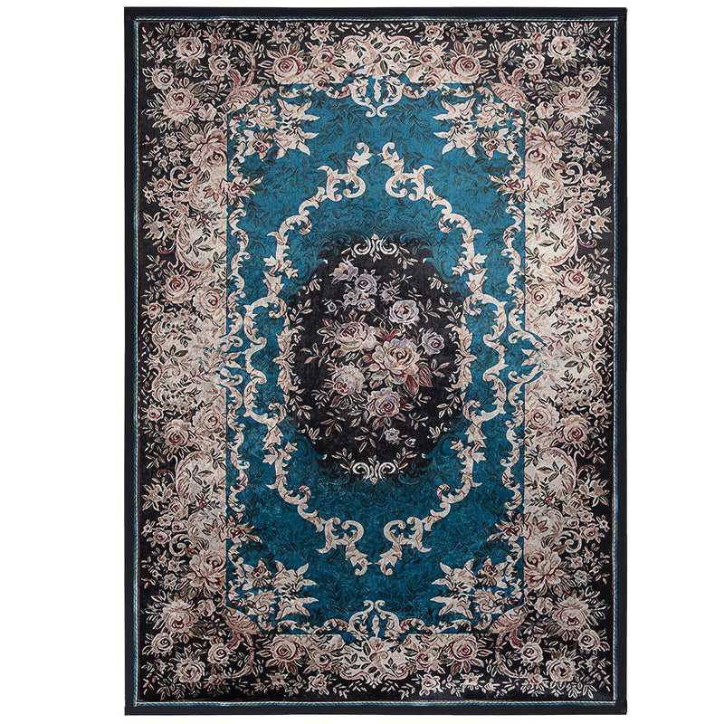 Area Rug with Non-Shedding Surface and Anti-slip Bottom-M