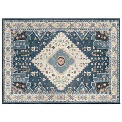 Faux Wool Fabric Area Rugs Doormat-S