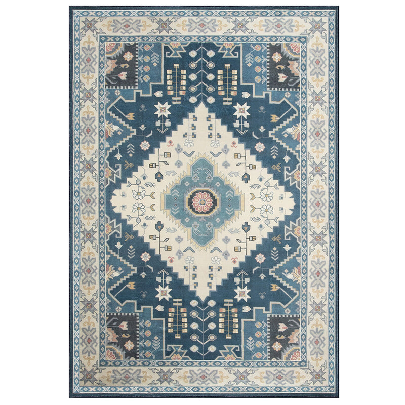 Faux Wool Fabric Area Rugs Doormat-M