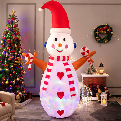 8 Feet Christmas Snowman Decoration Inflatable Xmas Decor