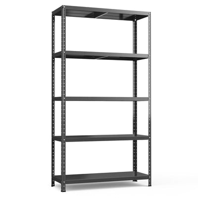 5-Tier Metal Utility Storage Rack for Free Combination-Black