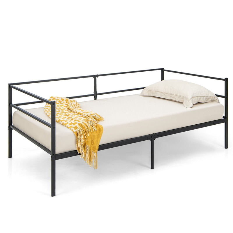 Twin Size Metal Daybed Frame for Living Room Bedroom