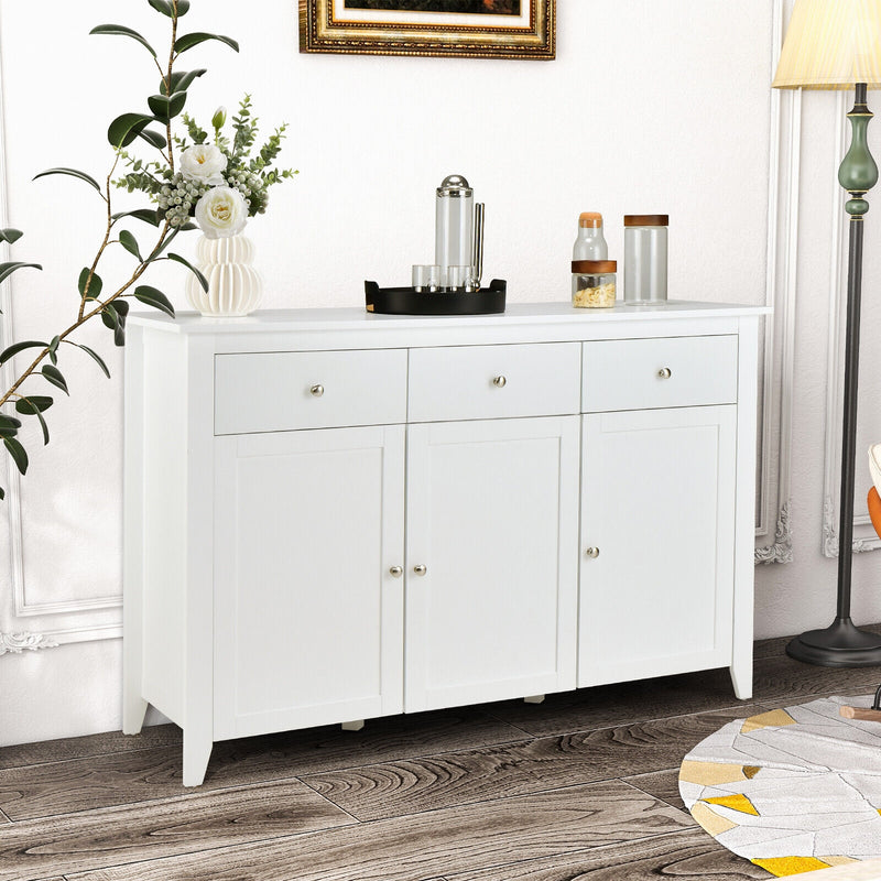 Kitchen Wooden Storage with 3 Drawers