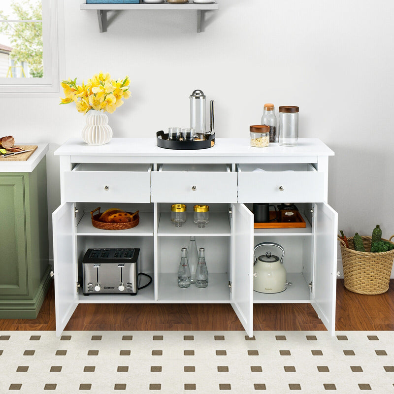 Kitchen Wooden Storage with 3 Drawers