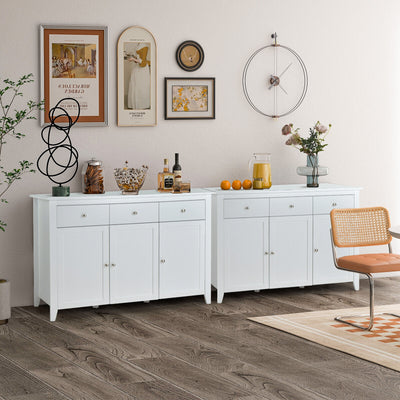 Kitchen Wooden Storage with 3 Drawers