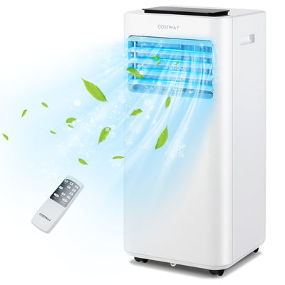 8000 BTU Portable Air Conditioner with Fan Dehumidifier Sleep Mode