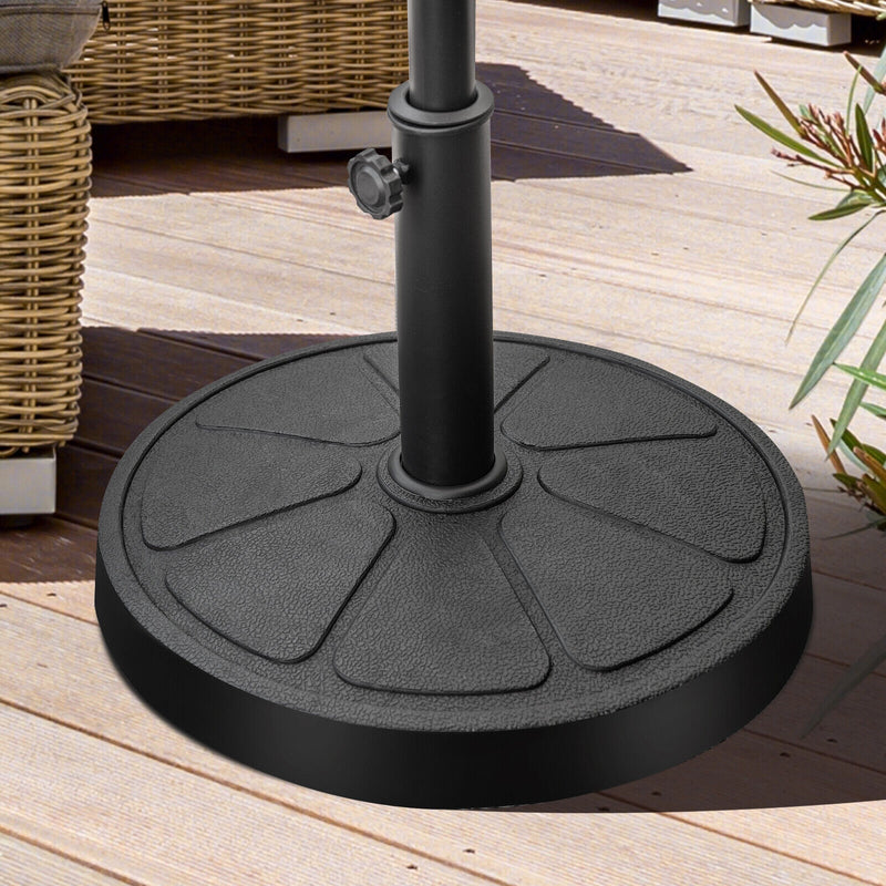 31LBS 18 Inch Round Outdoor Umbrella Base