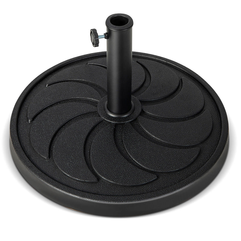 40LBS 21.5Inch Round Outdoor Umbrella Base