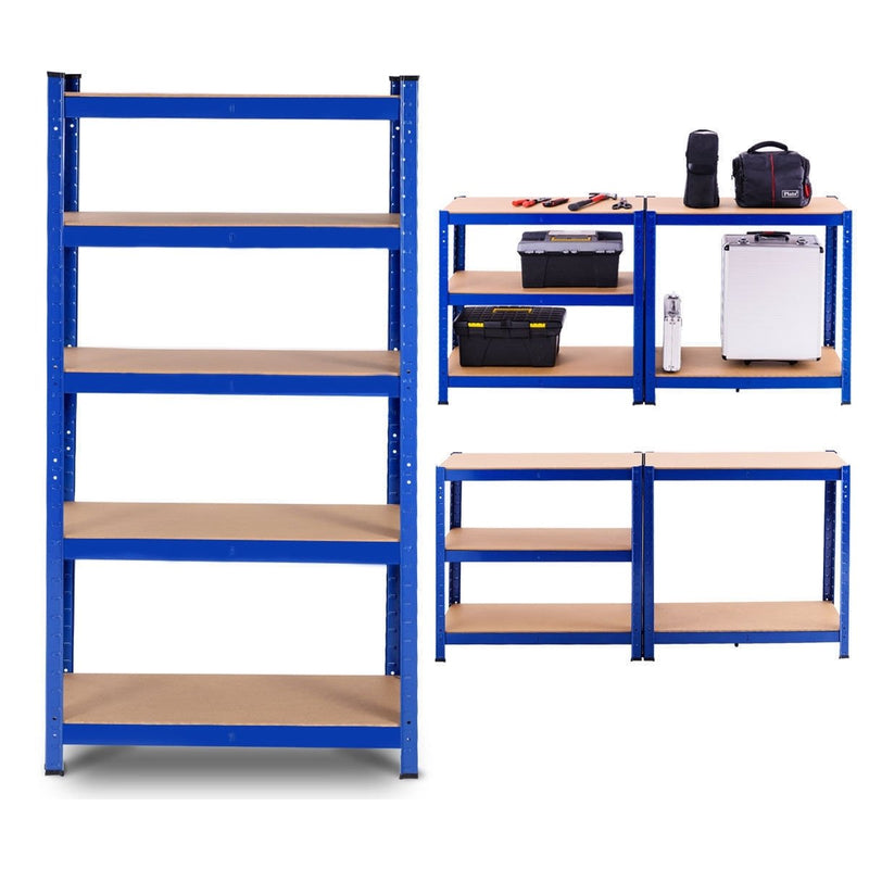 29.5 x 59 Inch Adjustable 5-layer 2000 lbs Capacity Tool Shelf