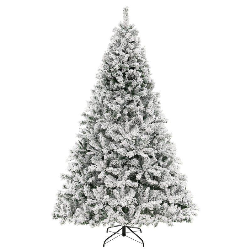 6/7/8 Feet Artificial Xmas Tree 3-Minute Quick Shape-8 ft