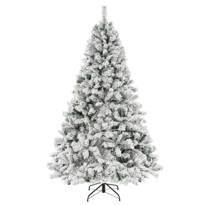 6/7/8 Feet Artificial Xmas Tree 3-Minute Quick Shape-7 ft