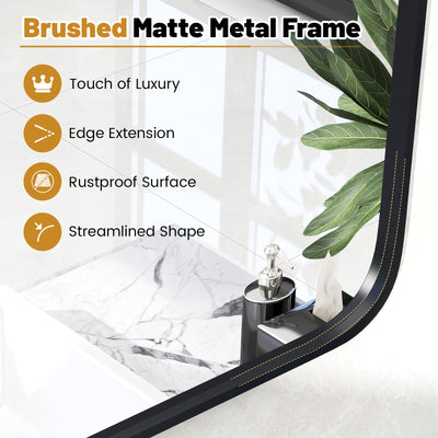 24 x 32 Inch Minimalist Wall Mounted Rectangle Mirror