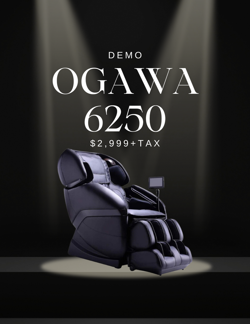 -Demo unit-Special Buy-Ogawa 6250 Massage Chair-Touch Screen Remote-SL track- Fully loaded