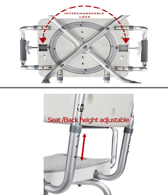 NEW - MOBB Swivel Shower Chair 3.0, Award Winning!