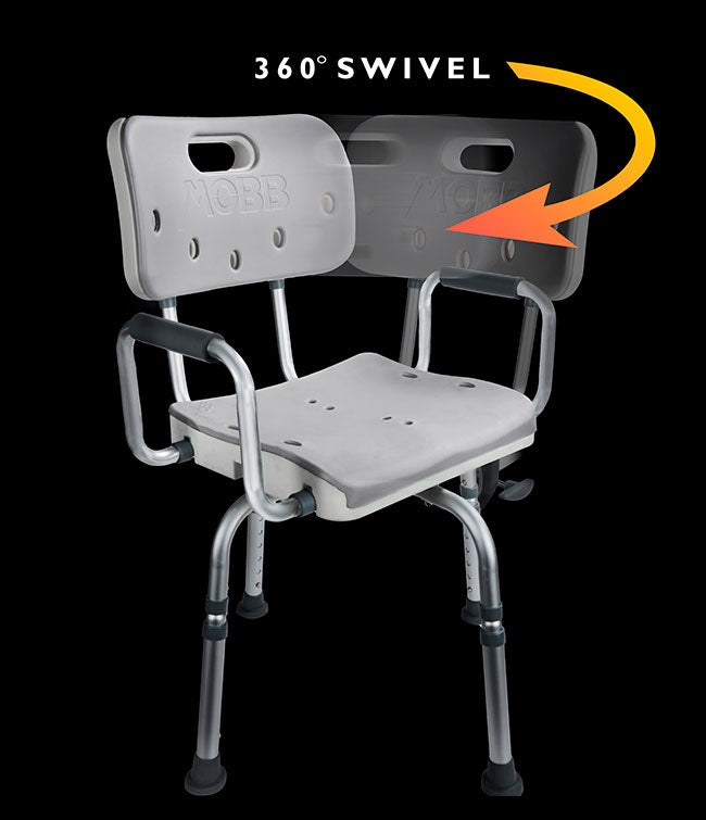 NEW - MOBB Swivel Shower Chair 3.0, Award Winning!